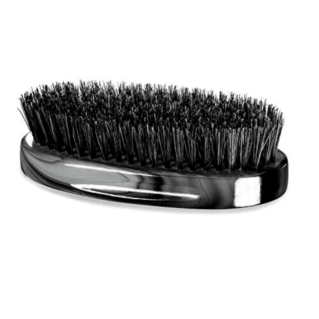 Illustration d'une brosse à cheveux moderne qui s'utilise spécifiquement pour l'obtention des 360 waves